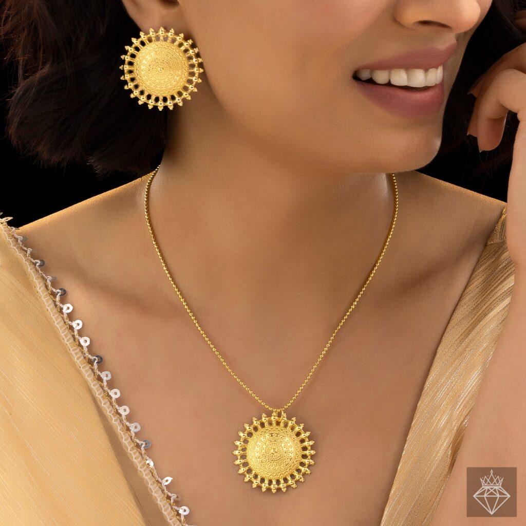 Anti-tarnish jewelry collection displayed on a velvet surface